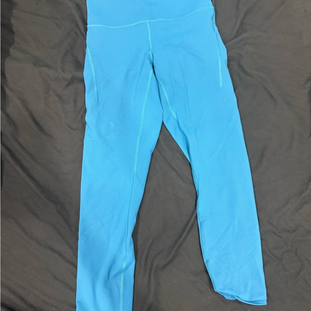 lululemon athletica Vibrant Blue Leggings - Picture 2 of 2